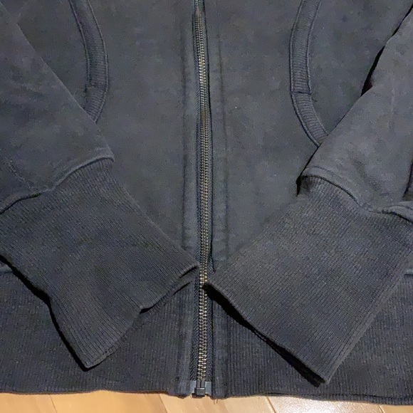 Lululemon Black Scuba Full Zip Hoodie - Size 12 - Picture 9 of 16